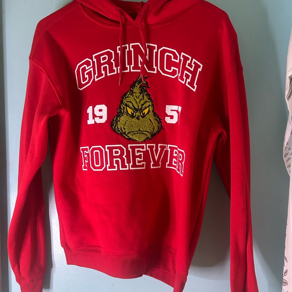 Red Grinch Forever Hoodie